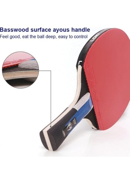 Yeni Kırın Pro Seri 7 Star (Kılıf Hediyeli) Ittf Onaylı modelleri