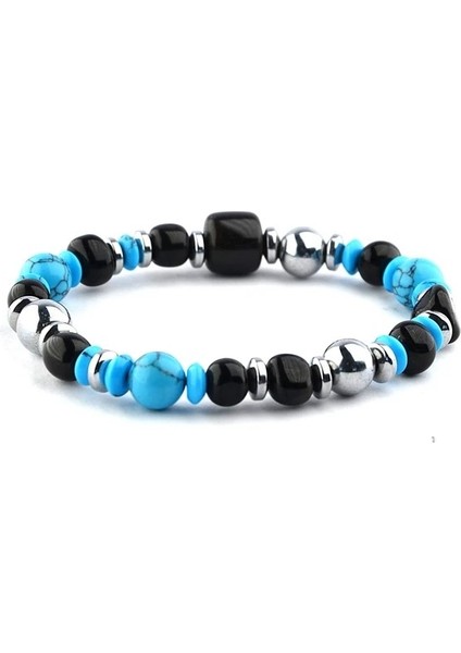 Hematit Firuze ve Oltu Taşı Bileklik fiyatları