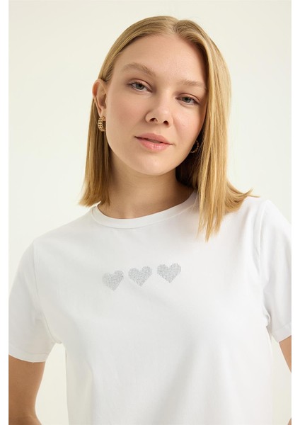 Kalpli Yuvarlak Tshirt fırsatları