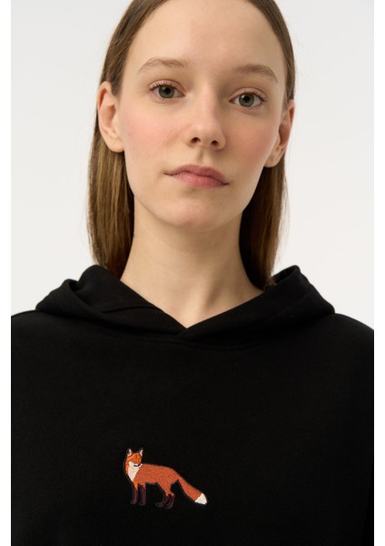 Kızıl Tilki Supersoft Hoodie - Siyah fırsatları