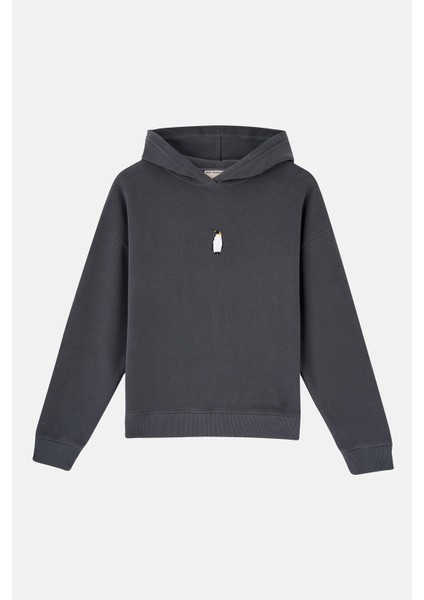 Imparator Penguen Supersoft Hoodie - Antrasit