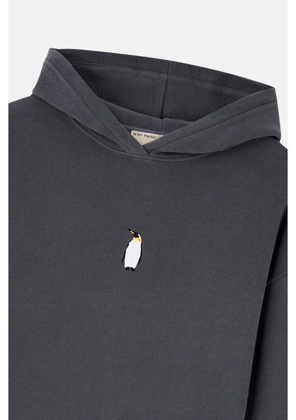 Imparator Penguen Supersoft Hoodie - Antrasit fiyatları