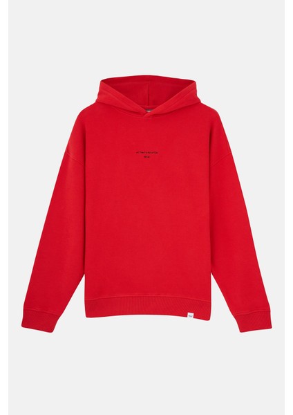 Without A Painted Smile Supersoft Hoodie - Kırmızı