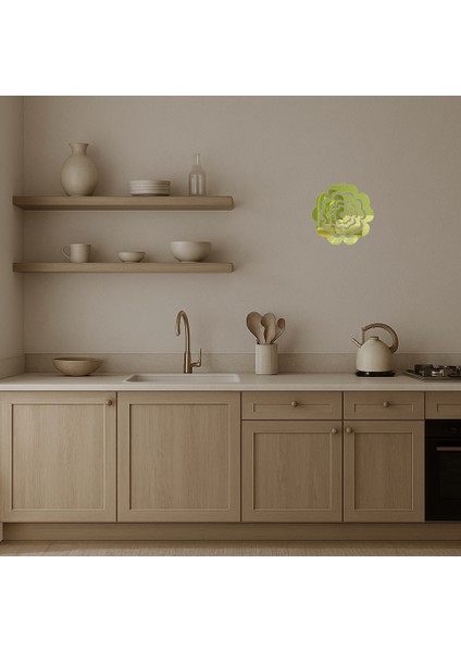 Çiçek Motifli Dekoratif Duvar Altın Aynalı Tablosu - BRNTEK6503-1821 modelleri