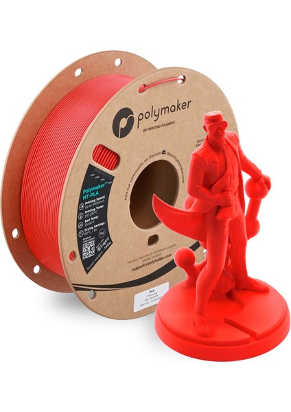 Ht-Pla Filament Kırmızı