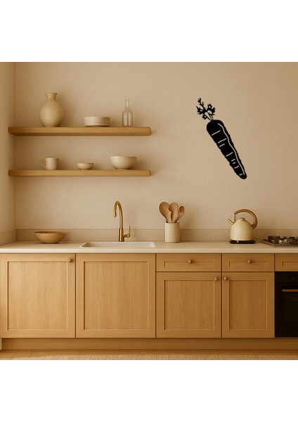 Havuç ve Kök Motifli Mdf Dekoratif Tablo - BRNTEK1398-6961 fiyatları