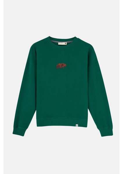 Bozayı Supersoft Sweatshirt - Nefti Yeşil
