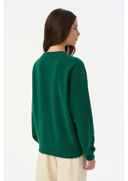 Bozayı Supersoft Sweatshirt - Nefti Yeşil