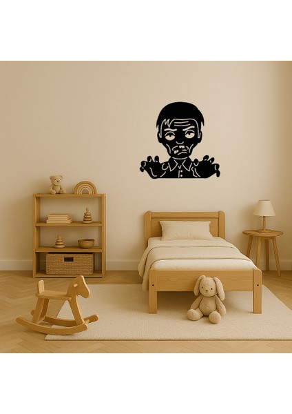 Zombi Adam Emoji Dekoratif Tablo - BRNTEK7605-1475 modelleri