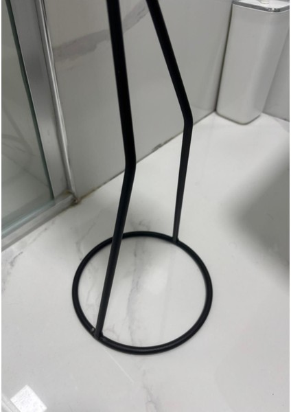 Dekoratif Tuvalet Kağıdı Askısı Insan Figürlü Raflı Tuvalet Kağıtlığı Yedekli Banyo Toparlayıcı