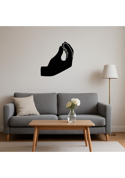 Sıkıştırılmış Parmaklar Dekoratif Tablo - BRNTEK4236-7431 fırsatları