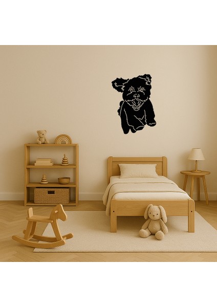 Mdf Küçük Köpek Yüzü Duvar Dekoru - BRNTEK8409-2322 modelleri