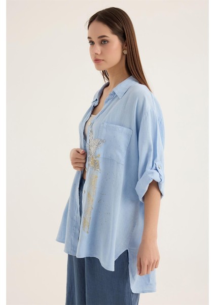 Payetli Yıldızlı Gömlek fiyatları