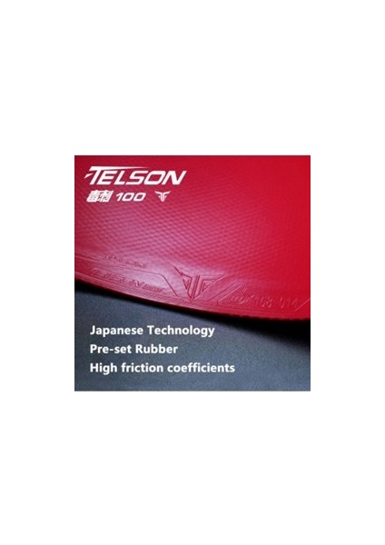 Yeni Telson 100 Japon Teknolojisi Masa Tenisi Raket Lastiği Profesyoneller Için modelleri