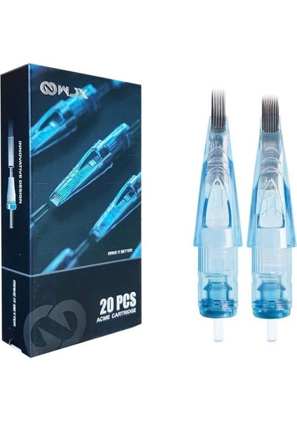 Cartridges - 1235 Rm-1 Round Magnum Long Taper - Kartuş Dövme İğnesi (10 Adet) modelleri