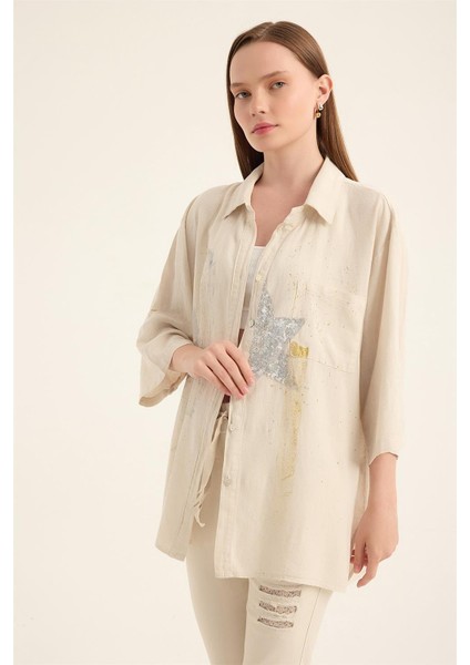 Payetli Yıldızlı Gömlek fiyatları