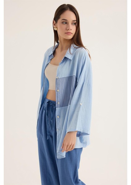 Keten Çizgli Gömlek fiyatları