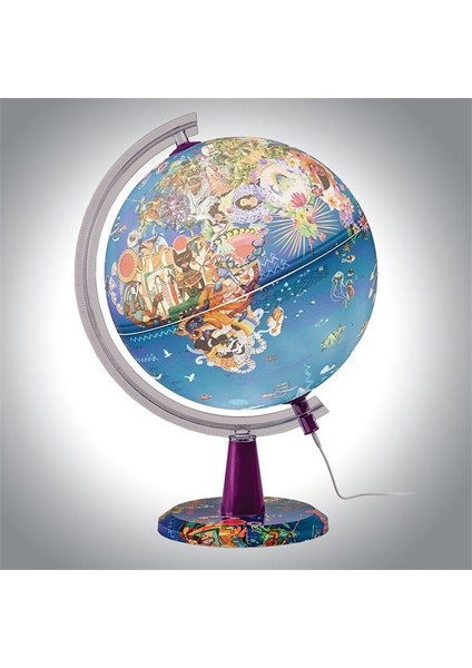 Mitolojik Işıklı Küre 30CM