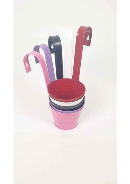 5'li Askılı Renkli Saksı fiyatları