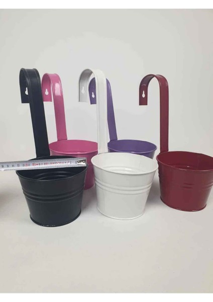 5'li Askılı Renkli Saksı fırsatları