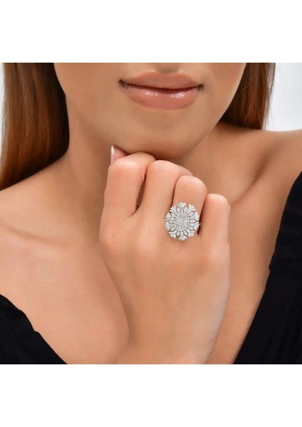 1,27 Karat Pırlanta Baget Yüzük modelleri