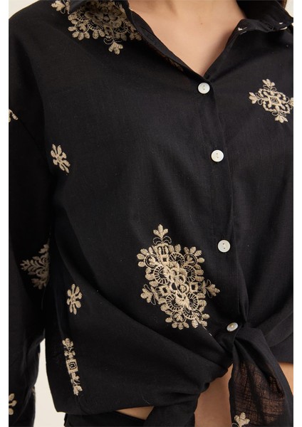 Nakış Işlemeli Gömlek fırsatları