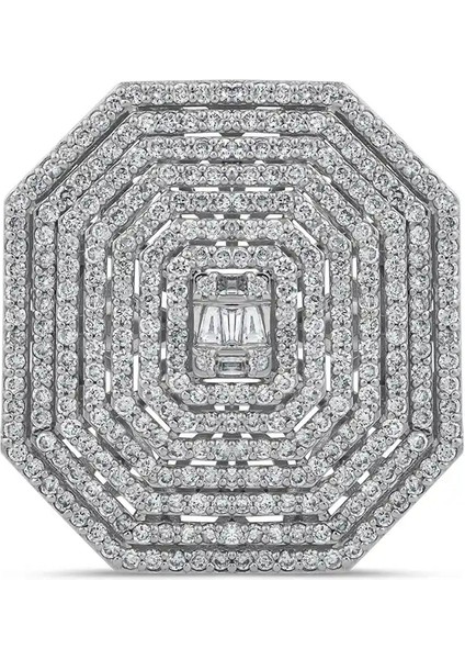 2,21 Karat Pırlanta Baget Yüzük