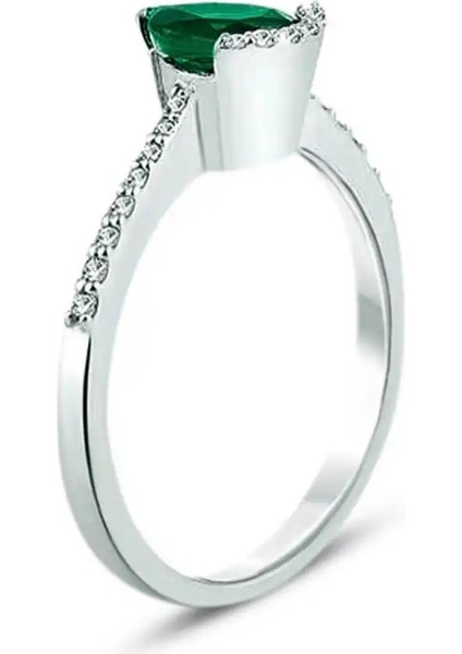 1,00 Karat Pırlanta Zümrüt Yüzük fiyatları