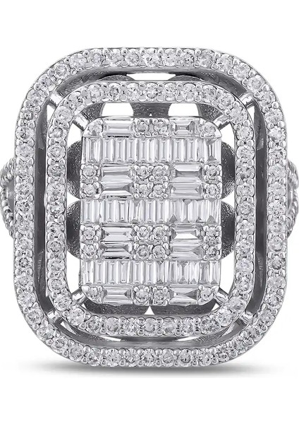 1,41 Karat Pırlanta Baget Yüzük