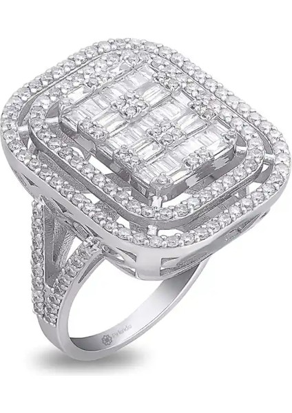 1,41 Karat Pırlanta Baget Yüzük fiyatları