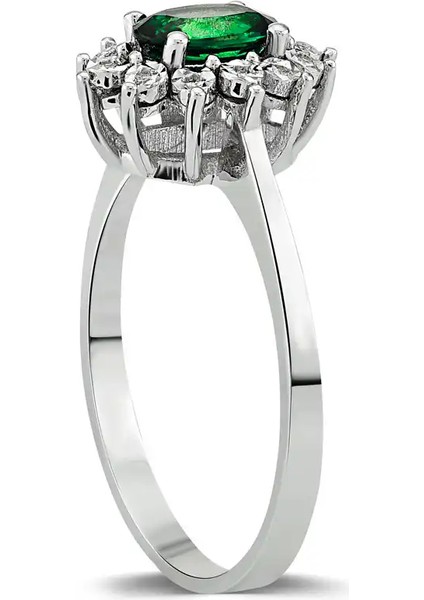 0,75 Karat Pırlanta Zümrüt Yüzük fiyatları