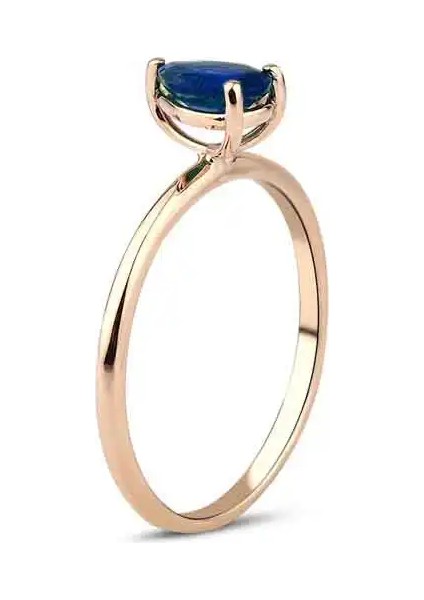 0,55 Karat Safir Tektaş Yüzük fiyatları