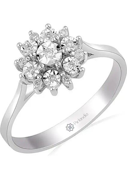 0,11 Karat Pırlanta Tasarım Yüzük