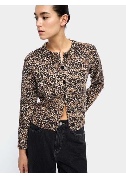 Hayvan Desenli Pamuk Içerikli Örgü Hırka fiyatları