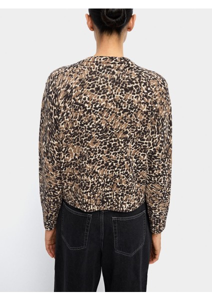 Hayvan Desenli Pamuk Içerikli Örgü Hırka fırsatları