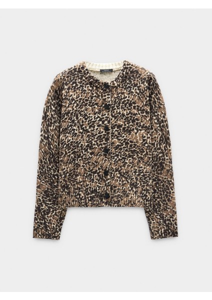 Hayvan Desenli Pamuk Içerikli Örgü Hırka indirimleri