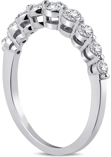 0,56 Karat Pırlanta Yarımtur Yüzük fiyatları