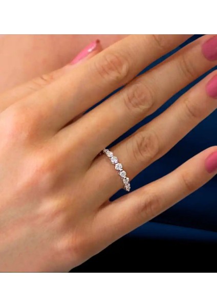 0,56 Karat Pırlanta Yarımtur Yüzük modelleri