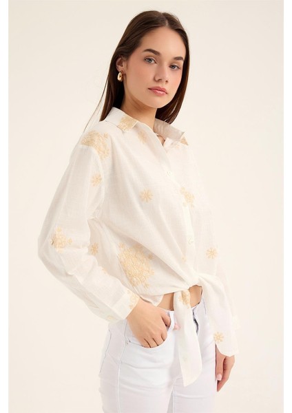 Nakış Işlemeli Gömlek modelleri