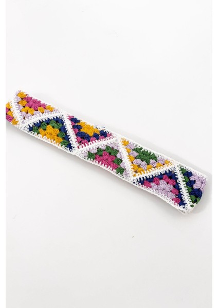 Tığ Örgülü Soft Saç Bandı