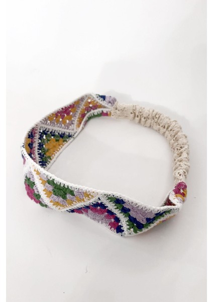 Tığ Örgülü Soft Saç Bandı fırsatları