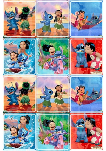 24 Paket Panini Stitch Süper Scrapbook Çıkartma 120 Adet Sticker indirimleri