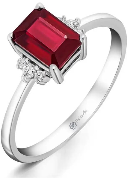 1,50 Karat Pırlanta Yakut Yüzük fiyatları