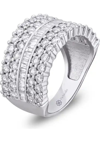 2,35 Karat Pırlanta Baget Yüzük fiyatları