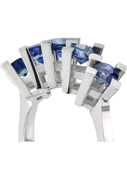 2,50 Karat Safir Beştaş Yüzük modelleri