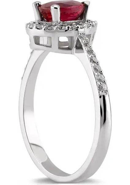 1,24 Karat Pırlanta Yakut Yüzük fiyatları