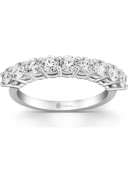 1,20 Karat Pırlanta Yarımtur Yüzük