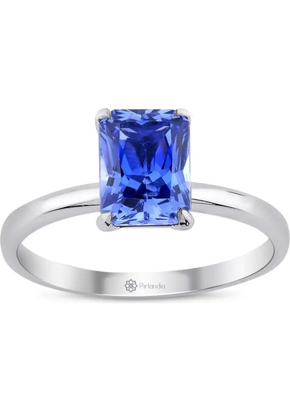 2,05 Karat Safir Tektaş Yüzük