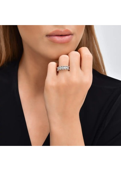 0,51 Karat Pırlanta Baget Yüzük modelleri