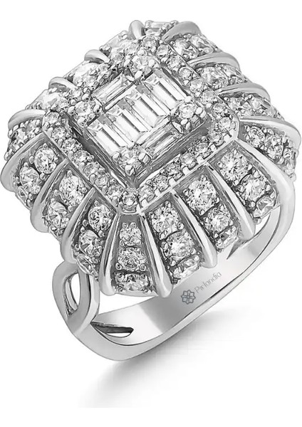 2,00 Karat Pırlanta Baget Yüzük fiyatları